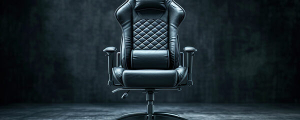 chaise gamer noire