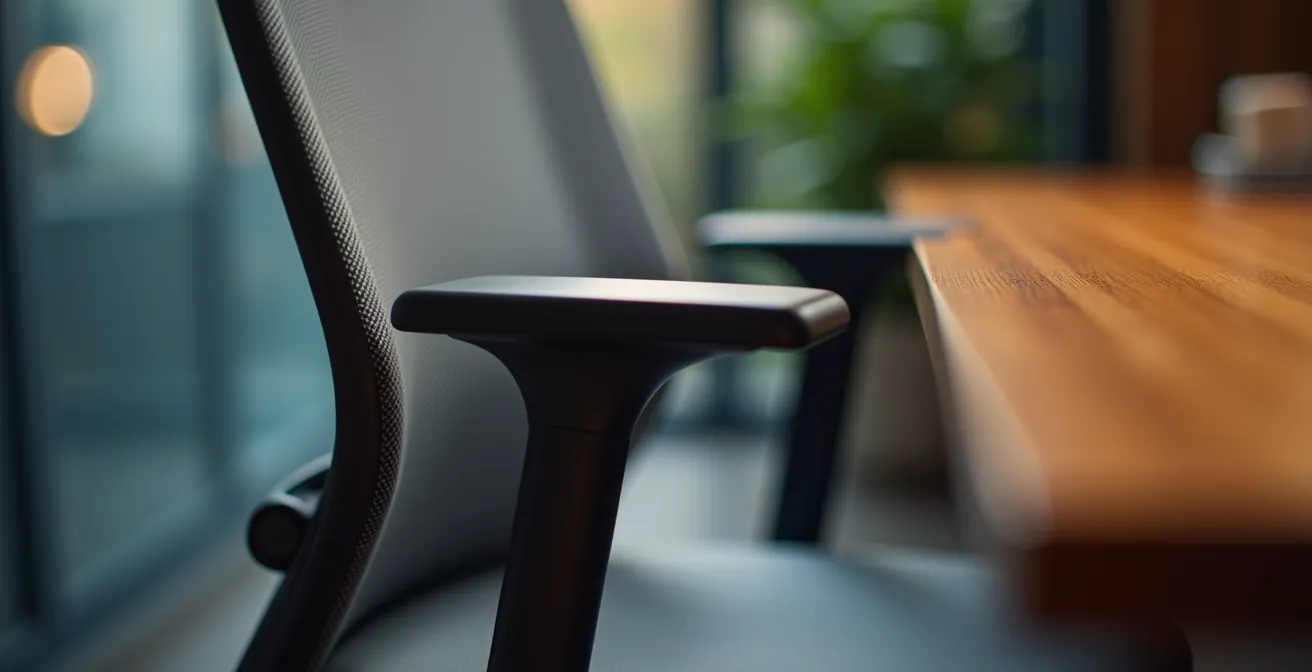 Axe Macro & Textural : Détail des matériaux ergonomiques de haute qualité